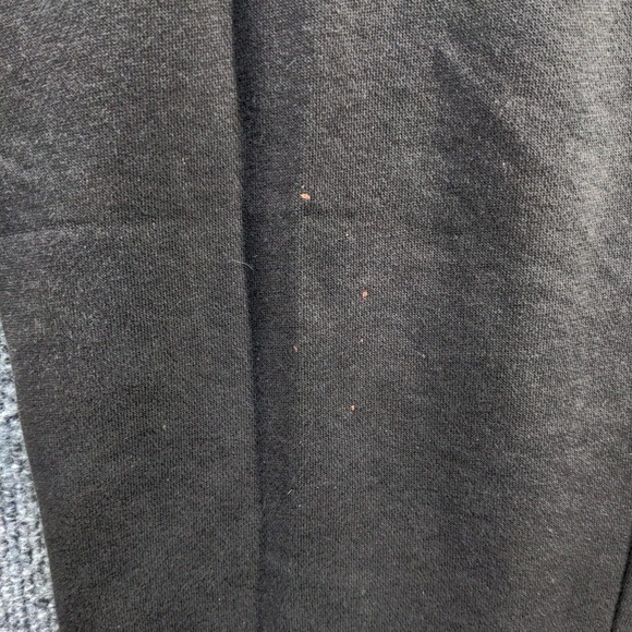 Adidas Men's Jogger Sweatpants Black Medium Drawstring Waist Side Striped #6 - Picture 6 of 16